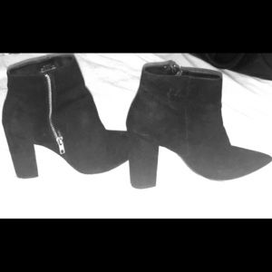 Forever 21 Suede Ankle Boots